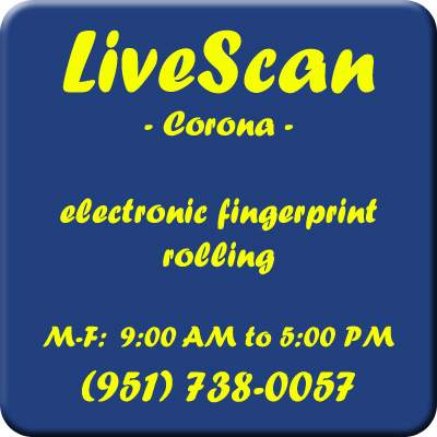 LiveScan Corona