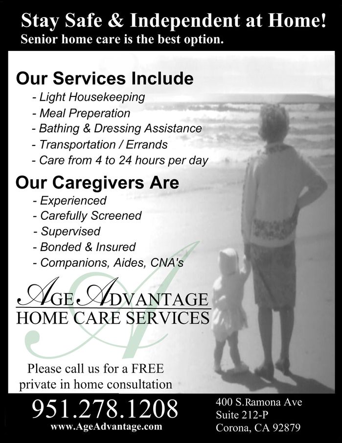 Home Care Near Corona Ca