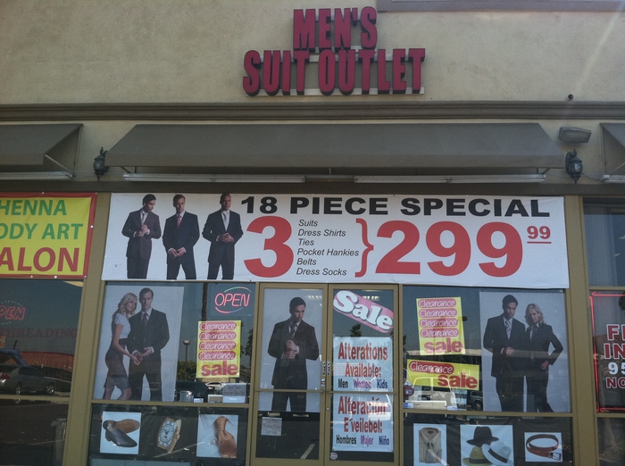 Men's Suit Outlet