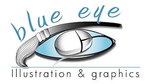 Blue Eye Illustration & Graphics